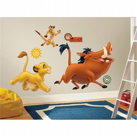 ROOMMATES RoomMates RMK1922GM The Lion King Peel & Stick Giant Wall Decals RMK1922GM